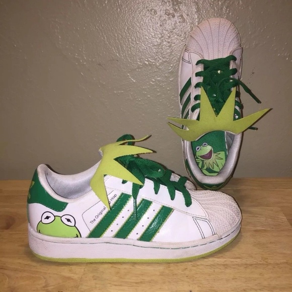 kermit adidas shoes